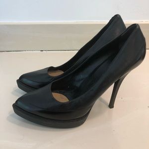 Gucci Black Heels hidden platform
